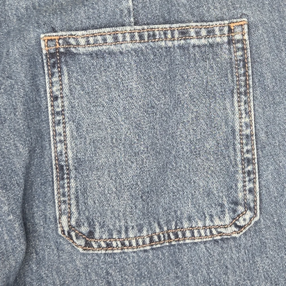 Old Navy Womens High Waisted Baggy Wide Leg Denim Jeans Size 10 - Picture 7 of 12
